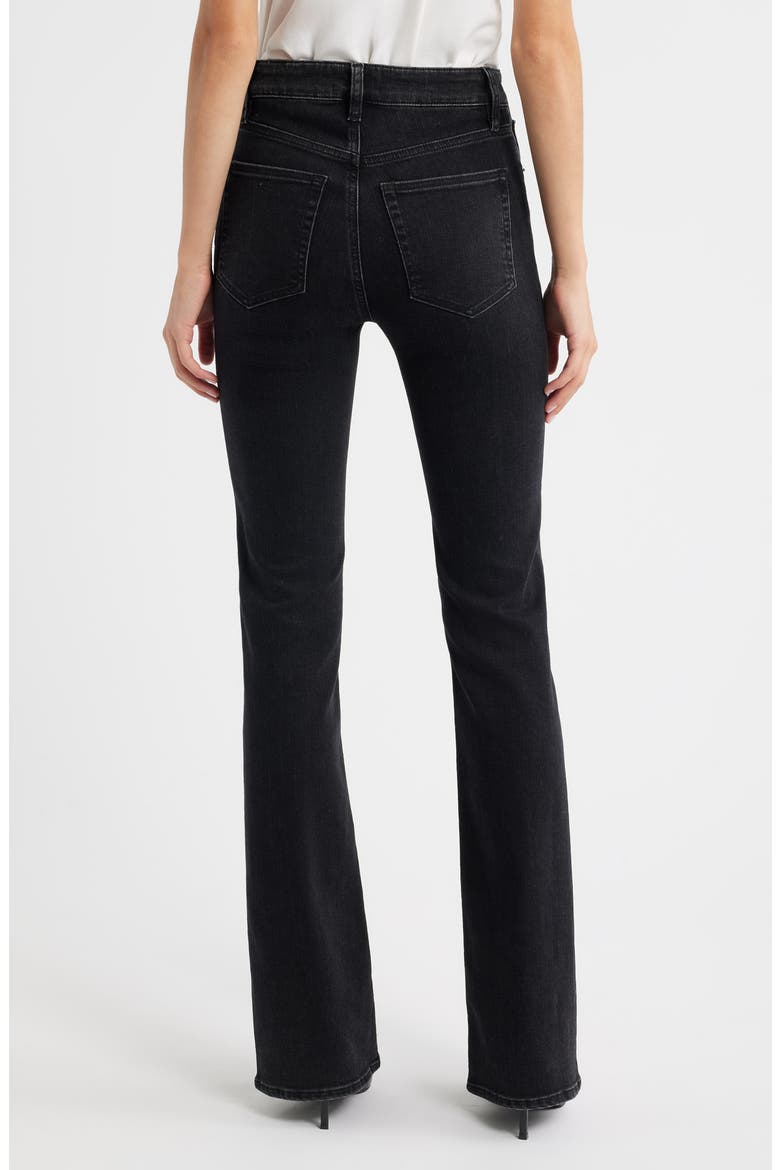 The Reboot High Waist Bootcut Jeans, Alternate, color, METEOR
