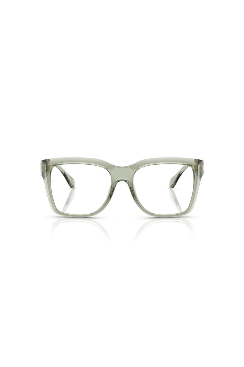 51mm Square optical glasses, Alternate, color, Green