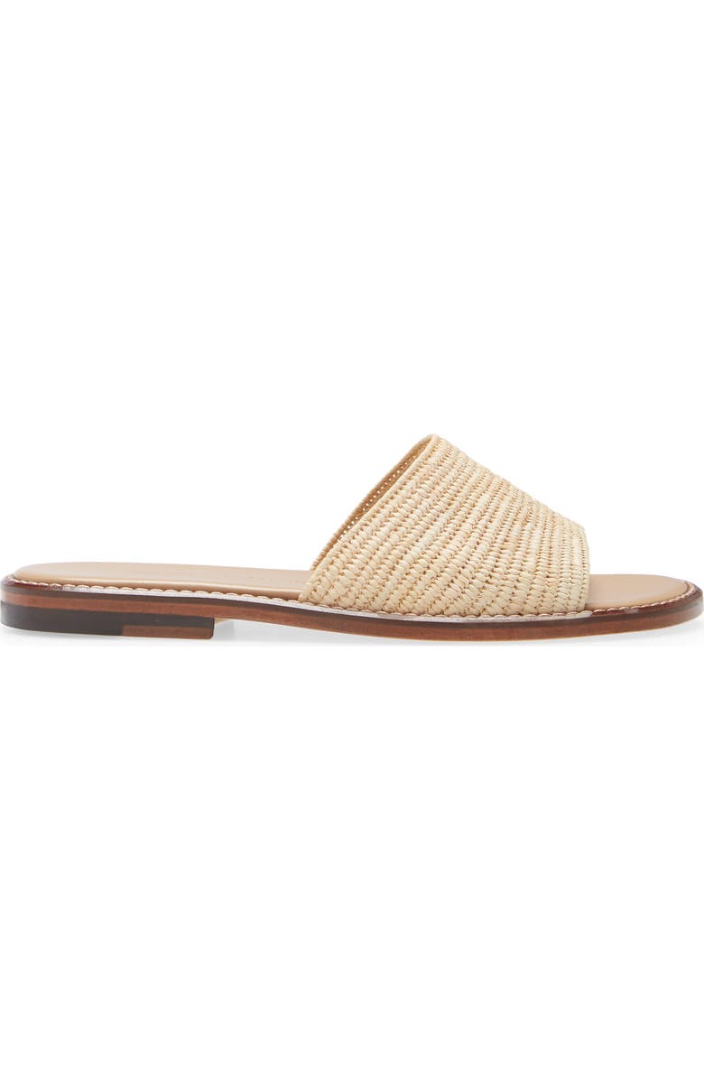 Manolo Blahnik Safina Woven Slide Sandal, Alternate, color,