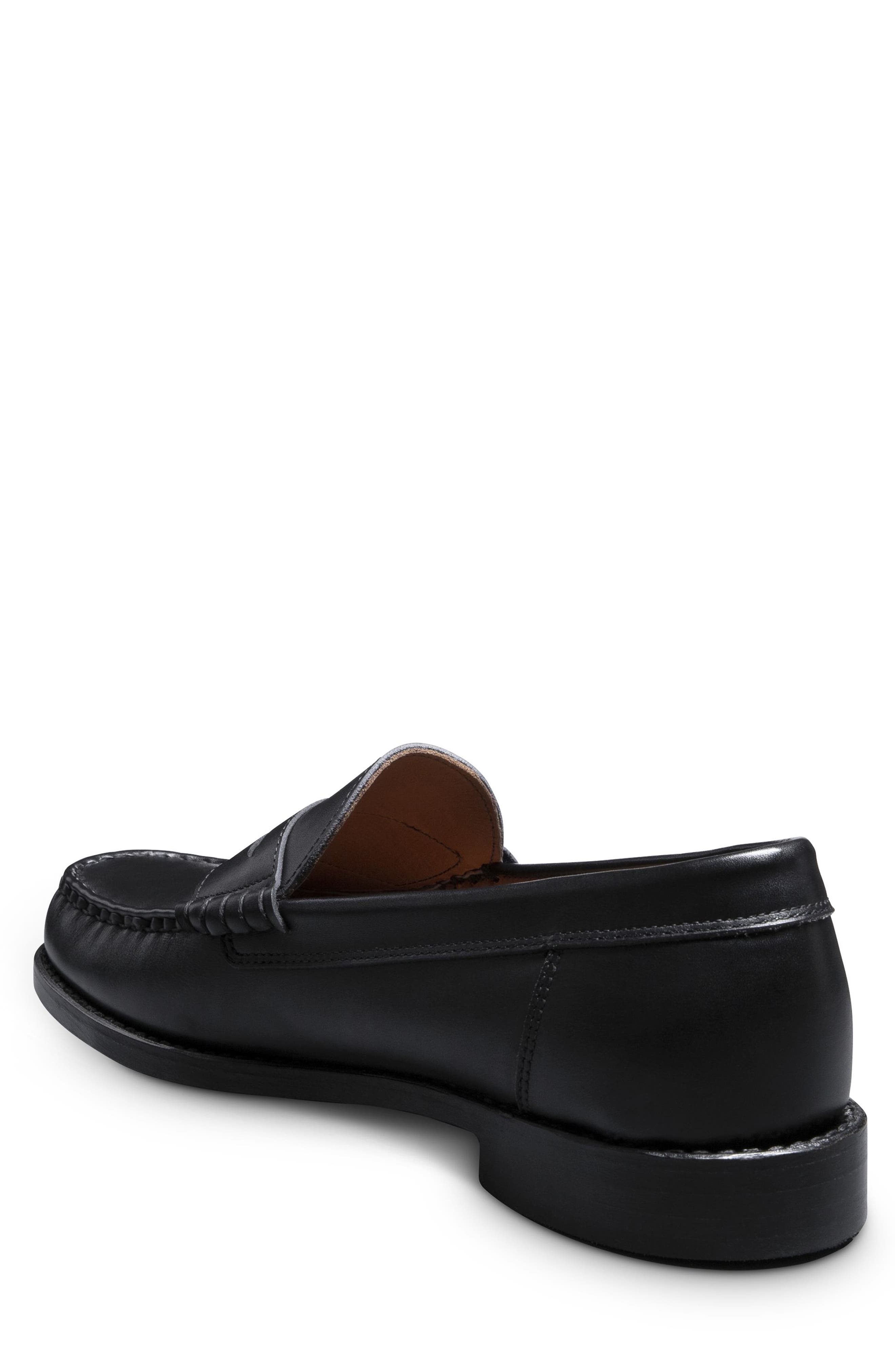 Allen Edmonds Newman Penny Loafer, Alternate, color, Black