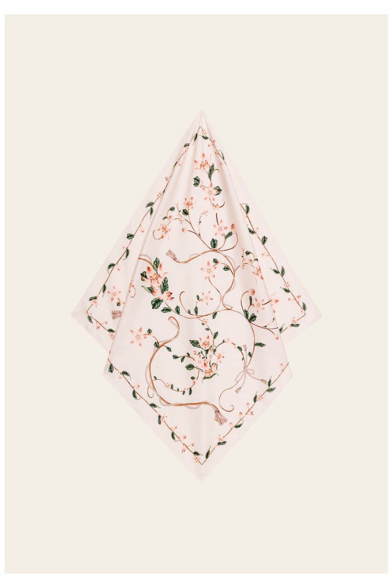 Ceiba Navegante Scarf, Alternate, color, Ivory