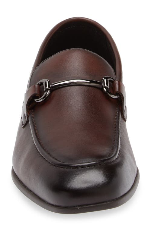 Nordstrom Carlson Bit Loafer In Brown Mahogany