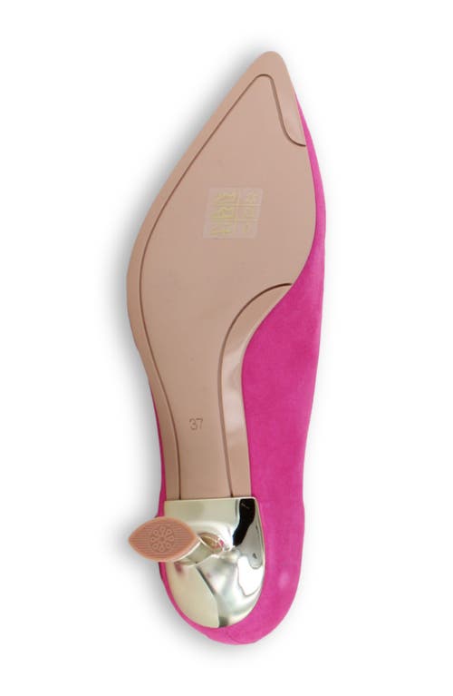 Naot Margot Pointed Toe Pump In Pink