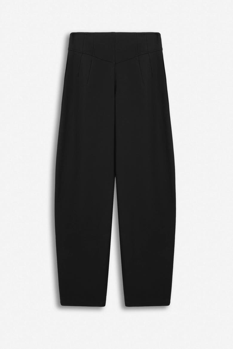 Tailored Wide Leg Trousers, Alternate, color, Black