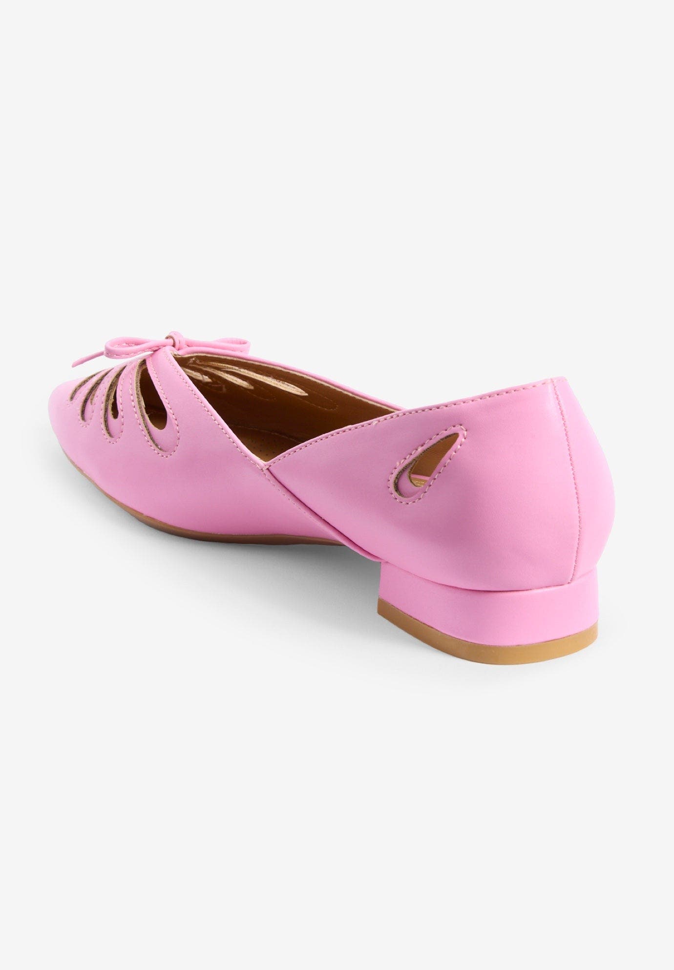 The Arabella Slip On Flat, Alternate, color, PINK