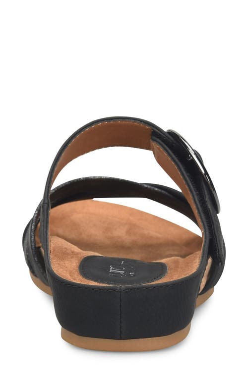 Eurosoft Genalyn Slide Sandal In Black