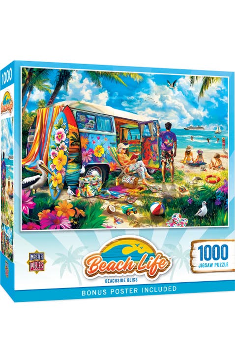 Beachside Bliss 1000 Piece Jigsaw Puzzle