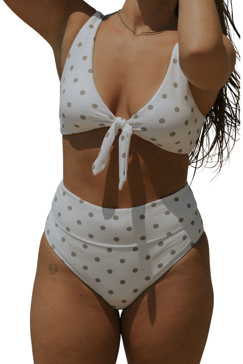 Eleanor High Waisted Bottoms, Main, color, White
