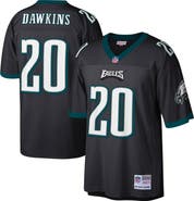 Mitchell & Ness Men's Mitchell & Ness Brian Dawkins Black Philadelphia Eagles Legacy Replica Jersey