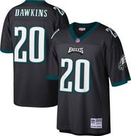 Mitchell & Ness Men's Mitchell & Ness Brian Dawkins Black Philadelphia Eagles Legacy Replica Jersey