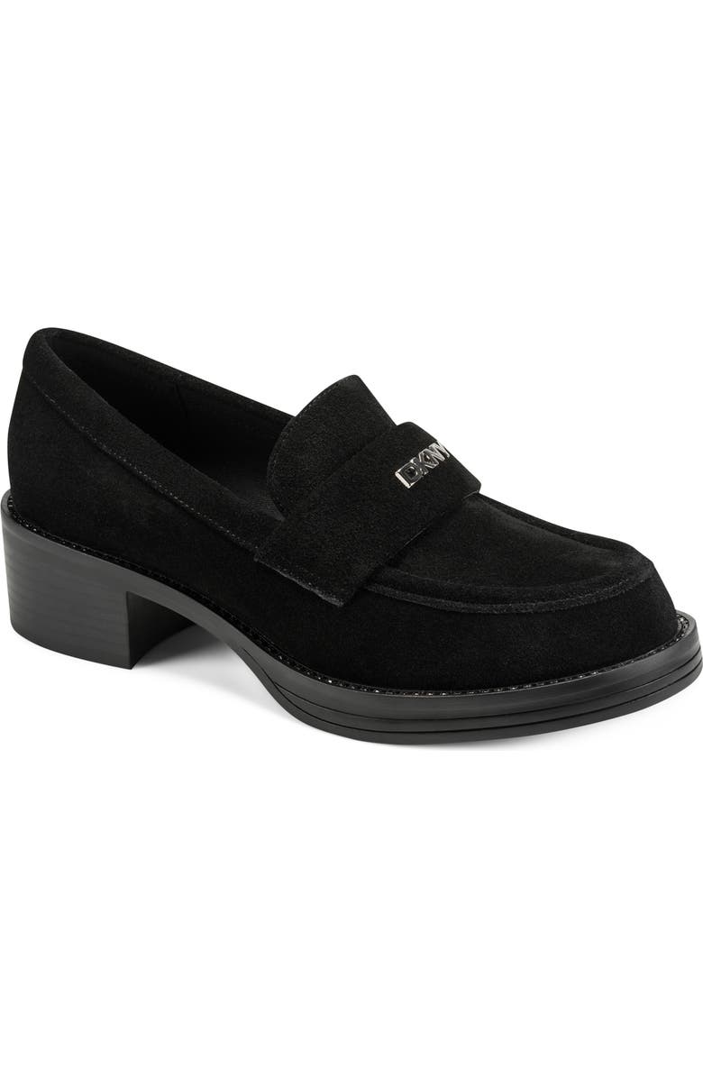 DKNY Civelli Platform Loafer, Main, color, Black