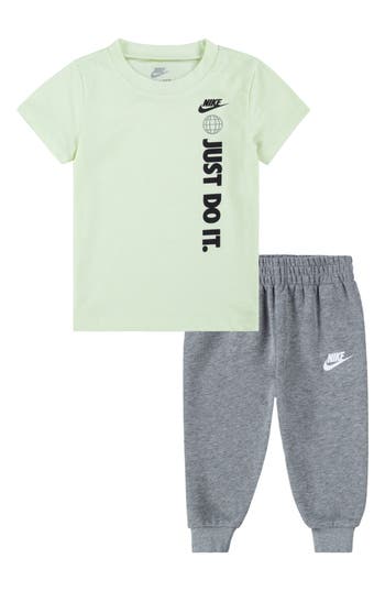 Nike Futura T-shirt & Pants Set In Gray