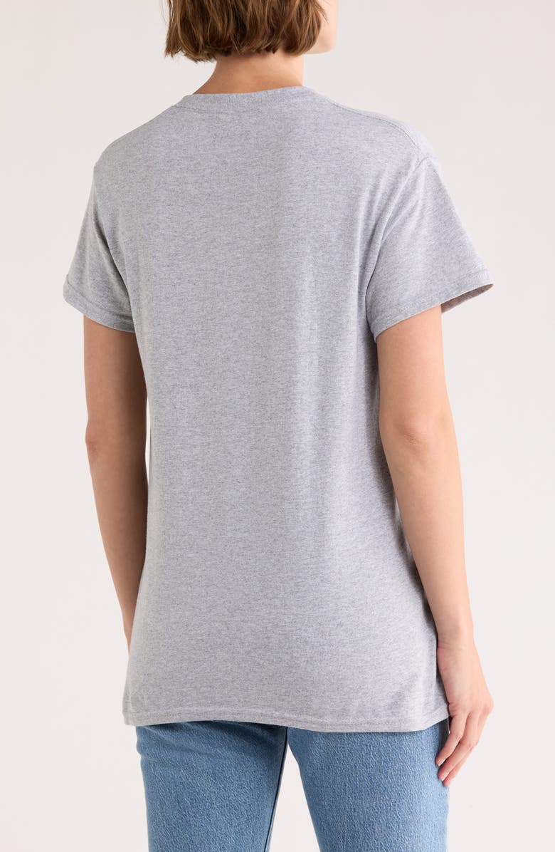 Philcos Zebra Pop Art Graphic T-Shirt, Alternate, color, Heather - Sport Grey