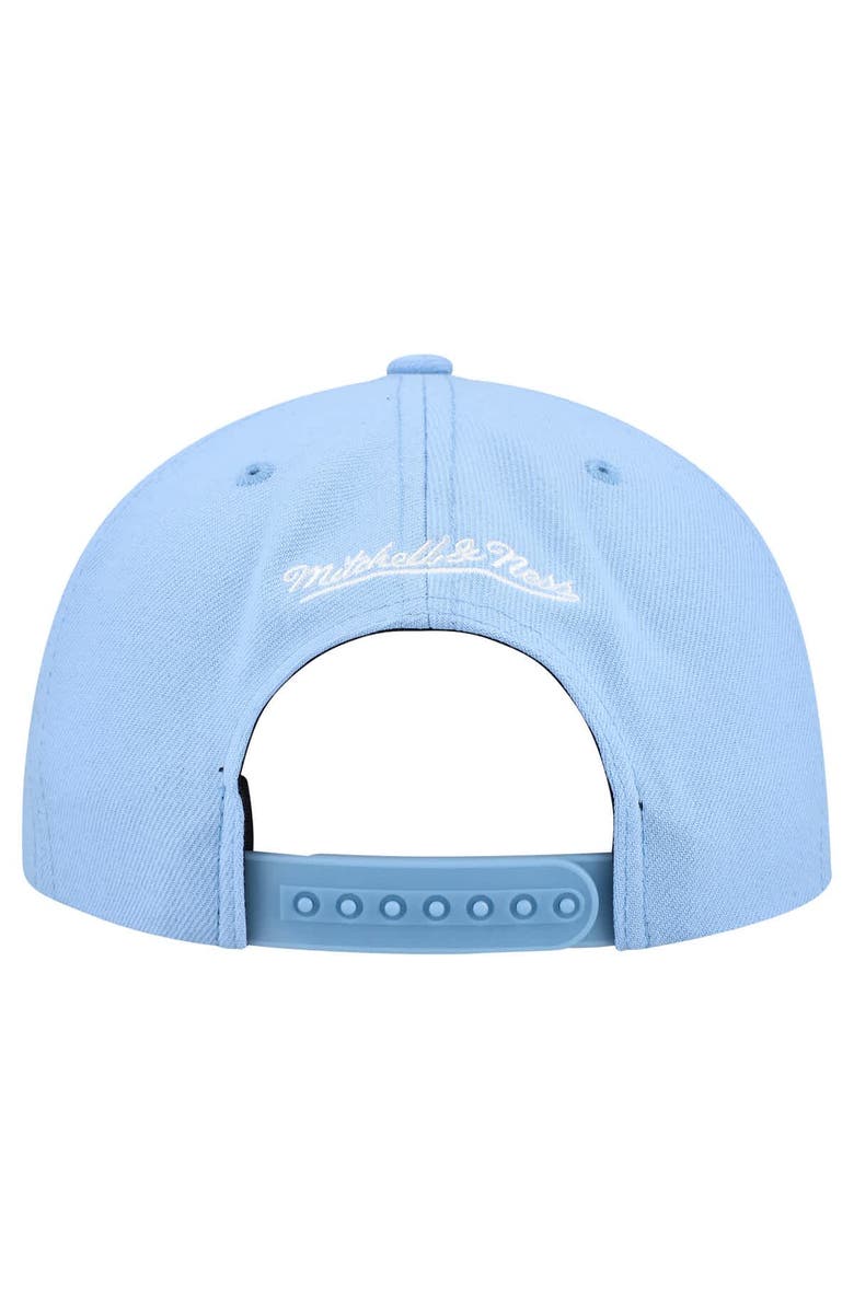 Mitchell & Ness Men's Mitchell & Ness Powder Blue Milwaukee Brewers Cooperstown Collection Basic Flip Snapback Hat, Alternate, color, Powder Blue