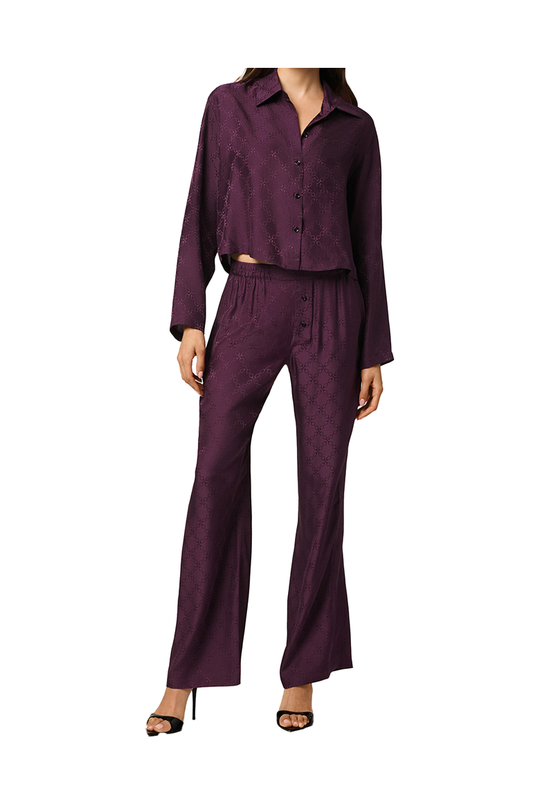 HANDCUFF JACQUARD SLIM BOXER PANT, Main, color, Cassis