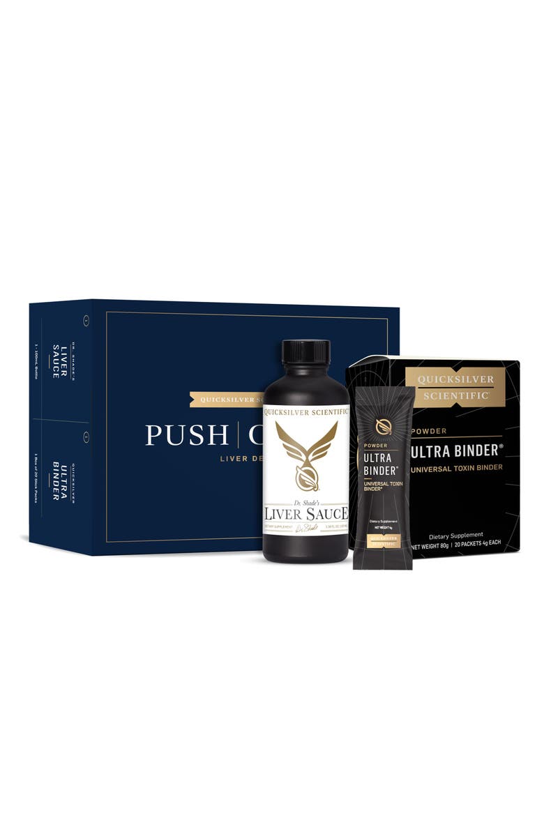 Quicksilver Scientific PushCatch Liver Detox Cleanse Kit, Main, color, NO COLOR