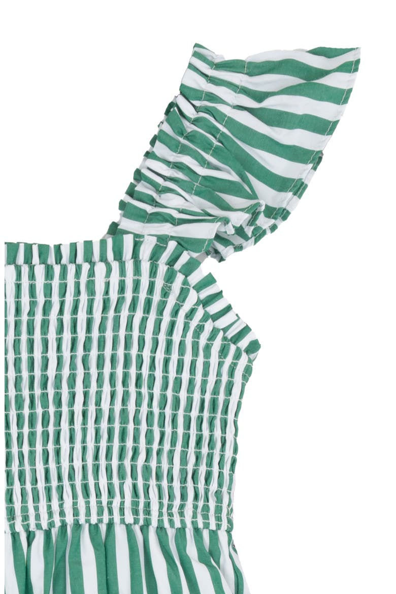 Kids' Tiered Smocked Sundress, Alternate, color, KELLY GREEN