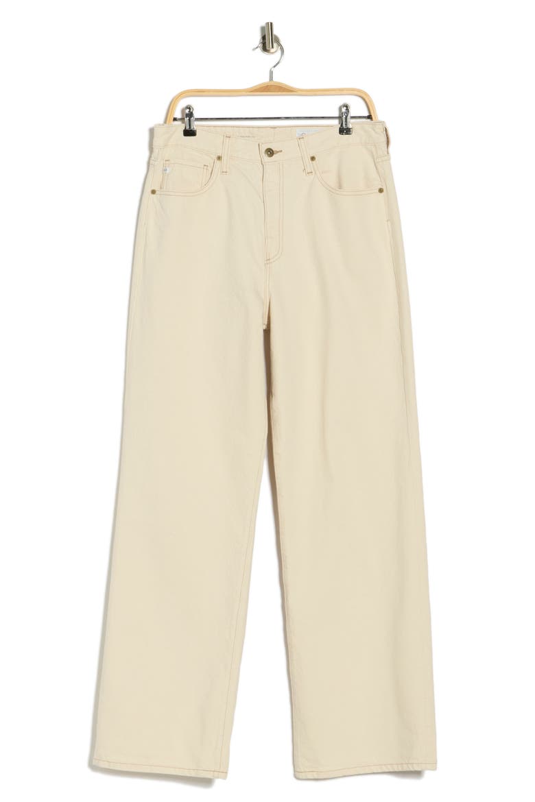 Kora High Waist Wide Leg Jeans, Alternate, color, PALE OAK