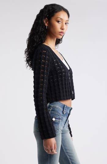 Fly Away Open Stitch Cardigan