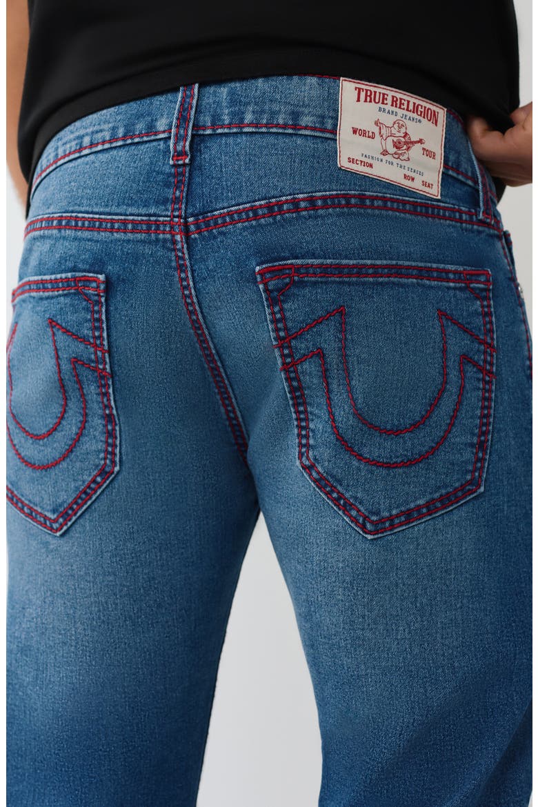 Ricky Big T Straight Leg Jeans, Alternate, color, MEDIUM NEPTUNE