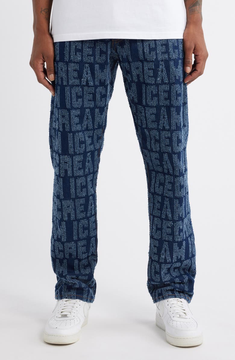 ICECREAM Sweet Tooth Fil Coupé Jeans, Main, color, Blue Moon