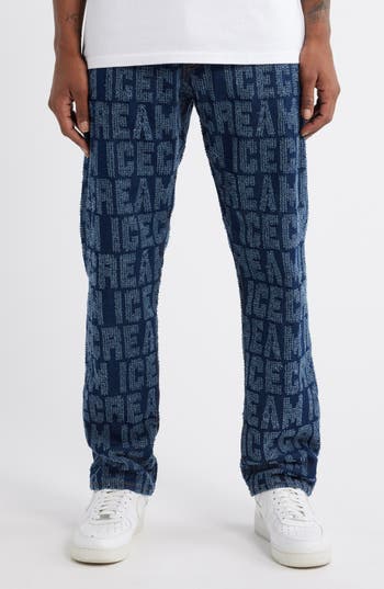 Icecream Sweet Tooth Fil Coupé Jeans In Blue Moon