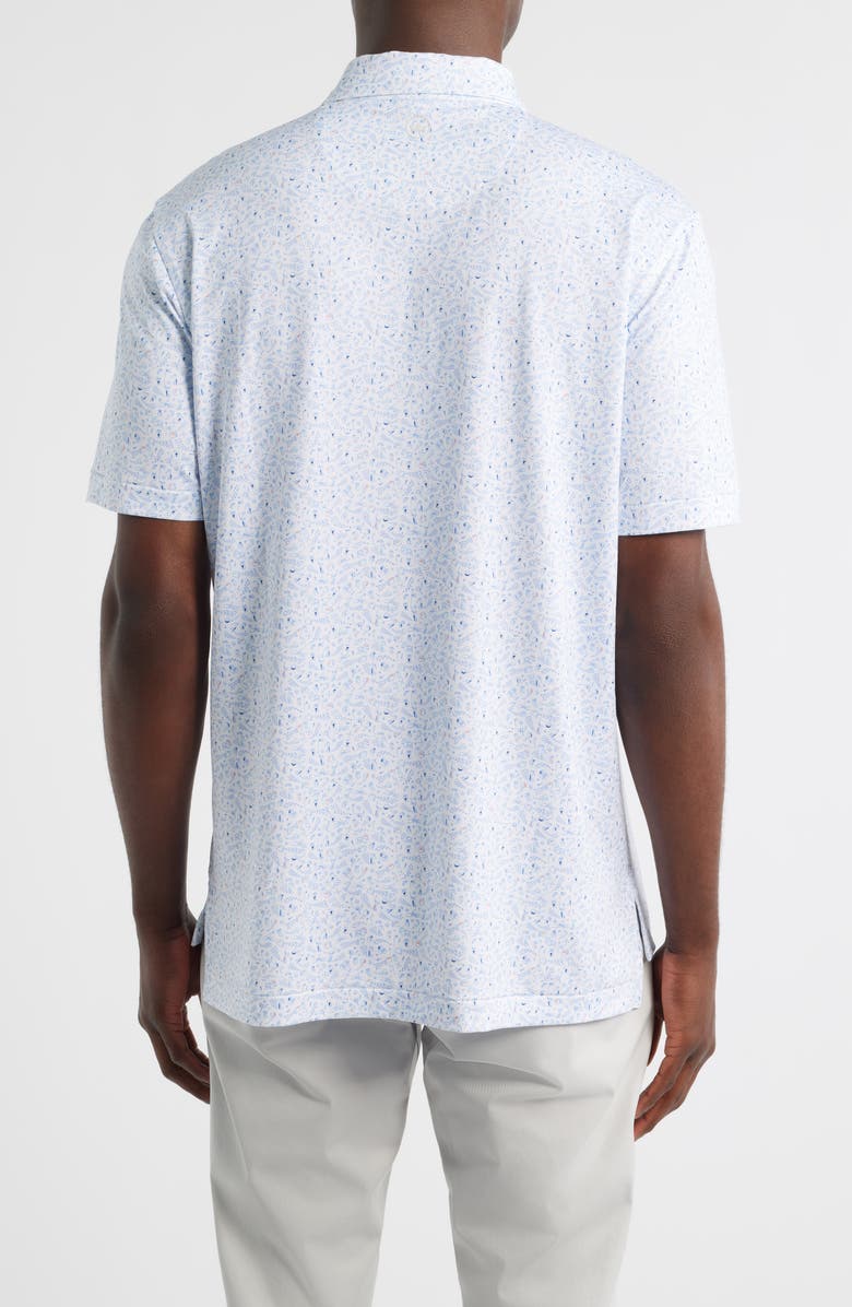 Peter Millar Nice Shot Performance Jersey Polo, Alternate, color, White