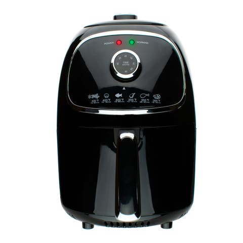 2 Quart Small Electric Air Fryer w/Timer+Temp Control