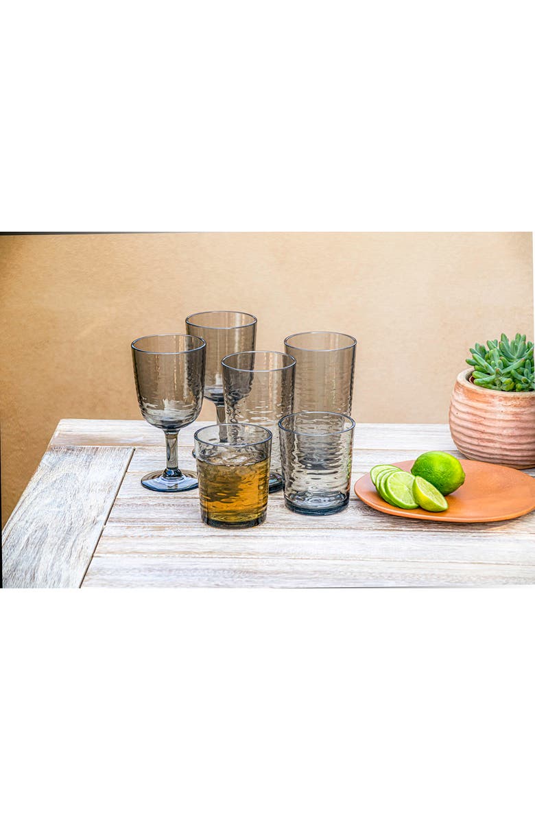 TarHong Set of 6 Shatterproof Foundry Goblets, Alternate, color,