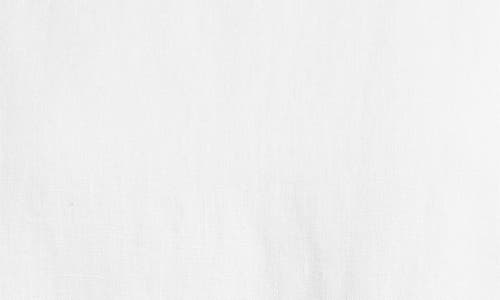 Madewell Linen Shift Minidress In Salt