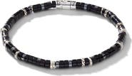 John Hardy Heishi Bracelet, Gemstones, Sterling Silver