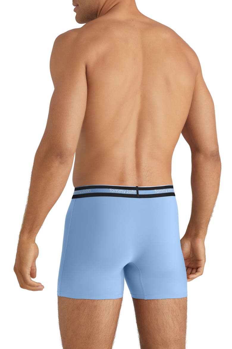 3-Pack Comfort Micro 4-Inch Boxer Briefs, Alternate, color, DRESS BLUES, DUTCH