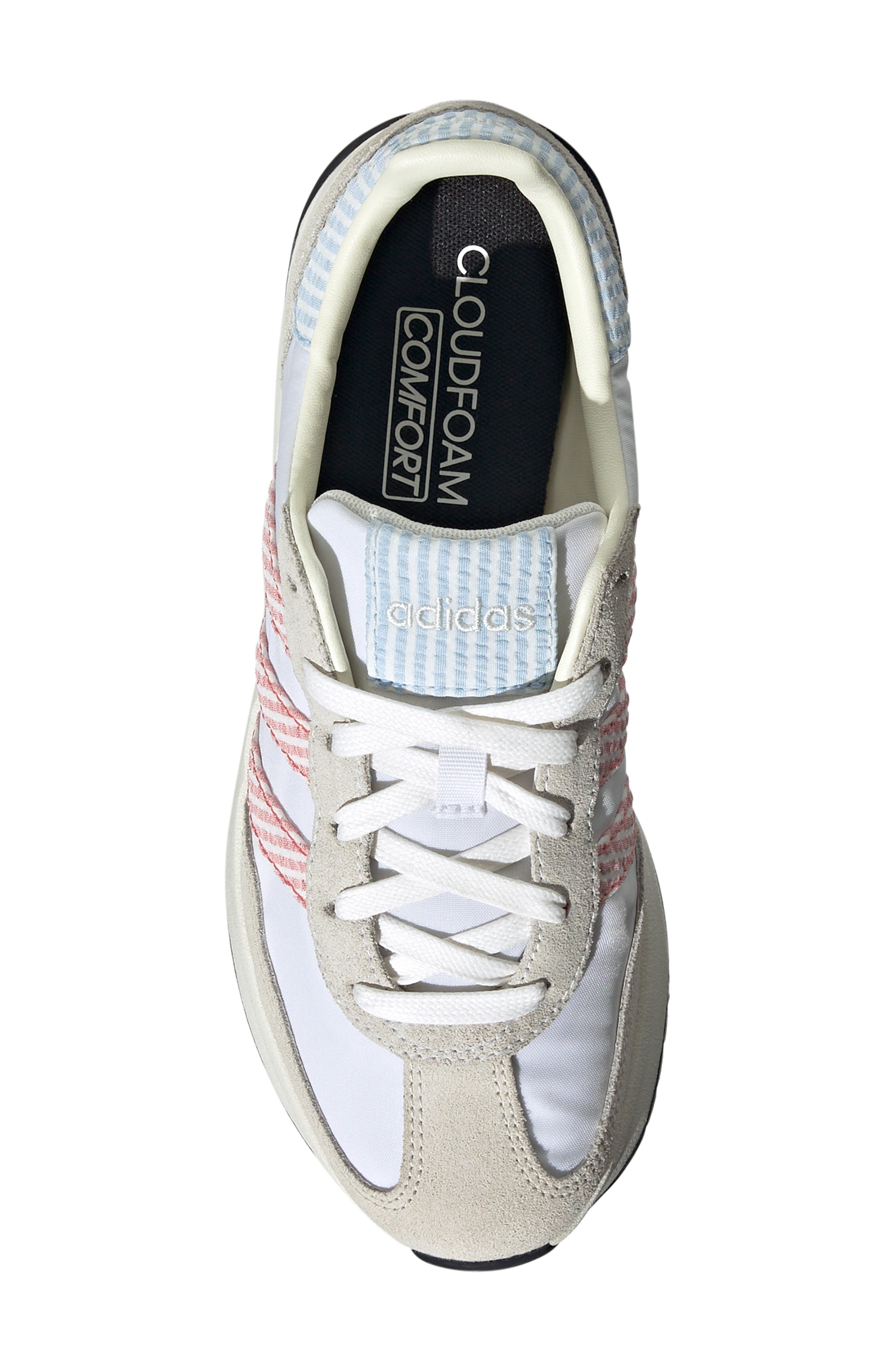 adidas Run '70s 2.0 Sneaker, Alternate, color, White/ Preloved Scarlet/ Blue