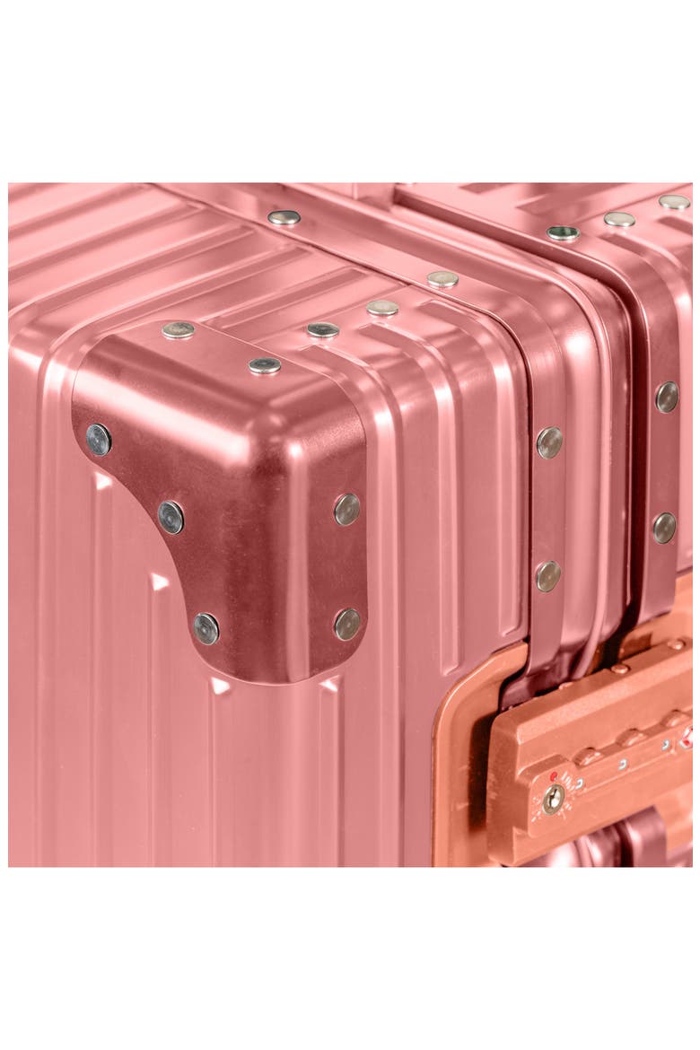 Elite 2-Piece Hardside Spinner Luggage Set, Alternate, color, ROSE GOLD