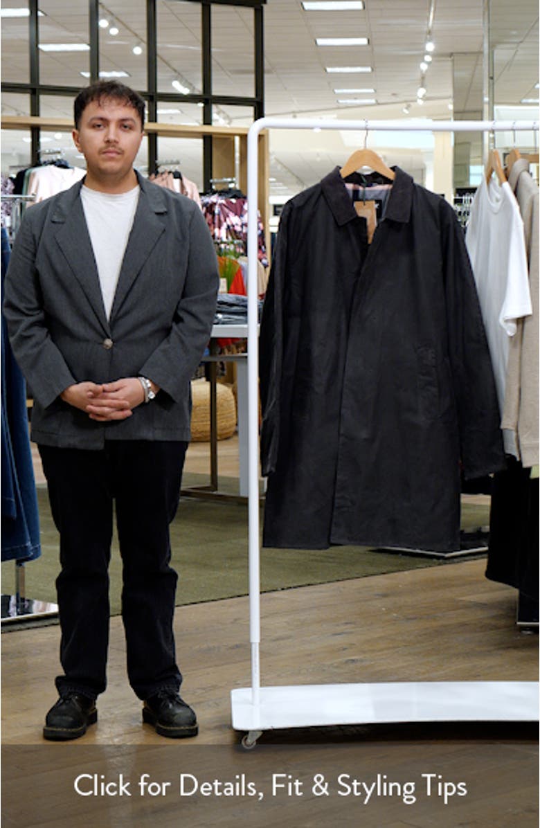 Lorden Waxed Mac Jacket, sales video thumbnail