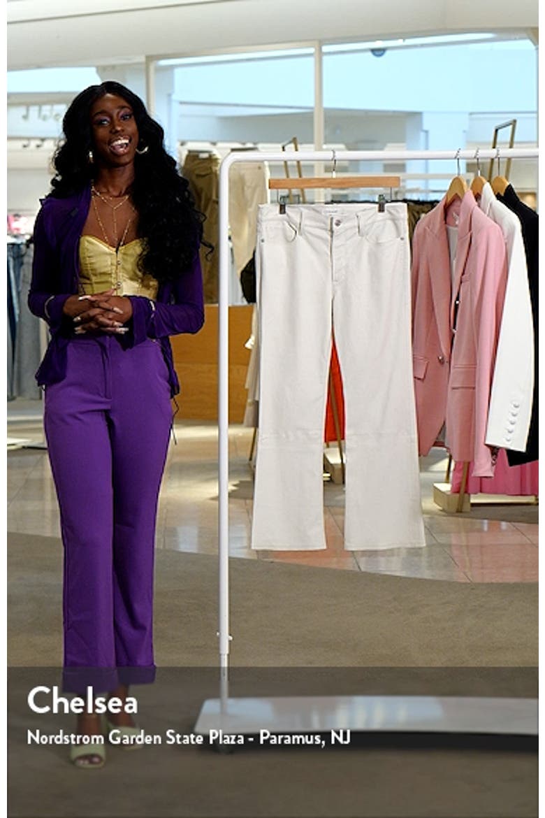 Le Crop Mini Leather Cropped Pants video