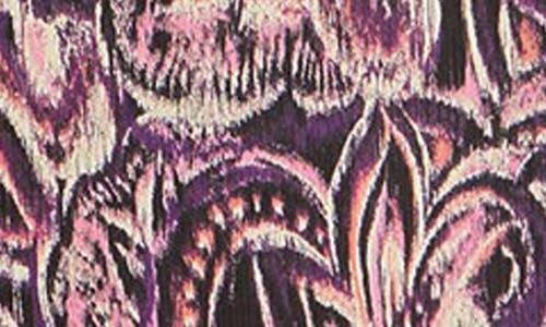 City Chic Maelynn Paisley Print Long Sleeve Wrap Dress In Multi