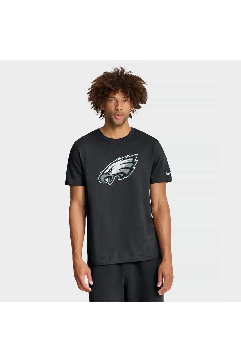 Men's Nike Black Philadelphia Eagles Essential Logo T-Shirt, Main, color, Black