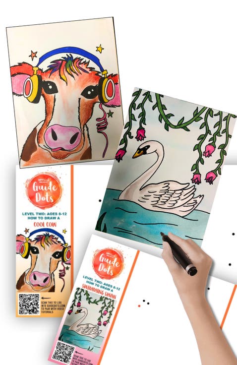 Add-On Art Rolls for Guide Dots Level 2 Art Kits - Age 8+