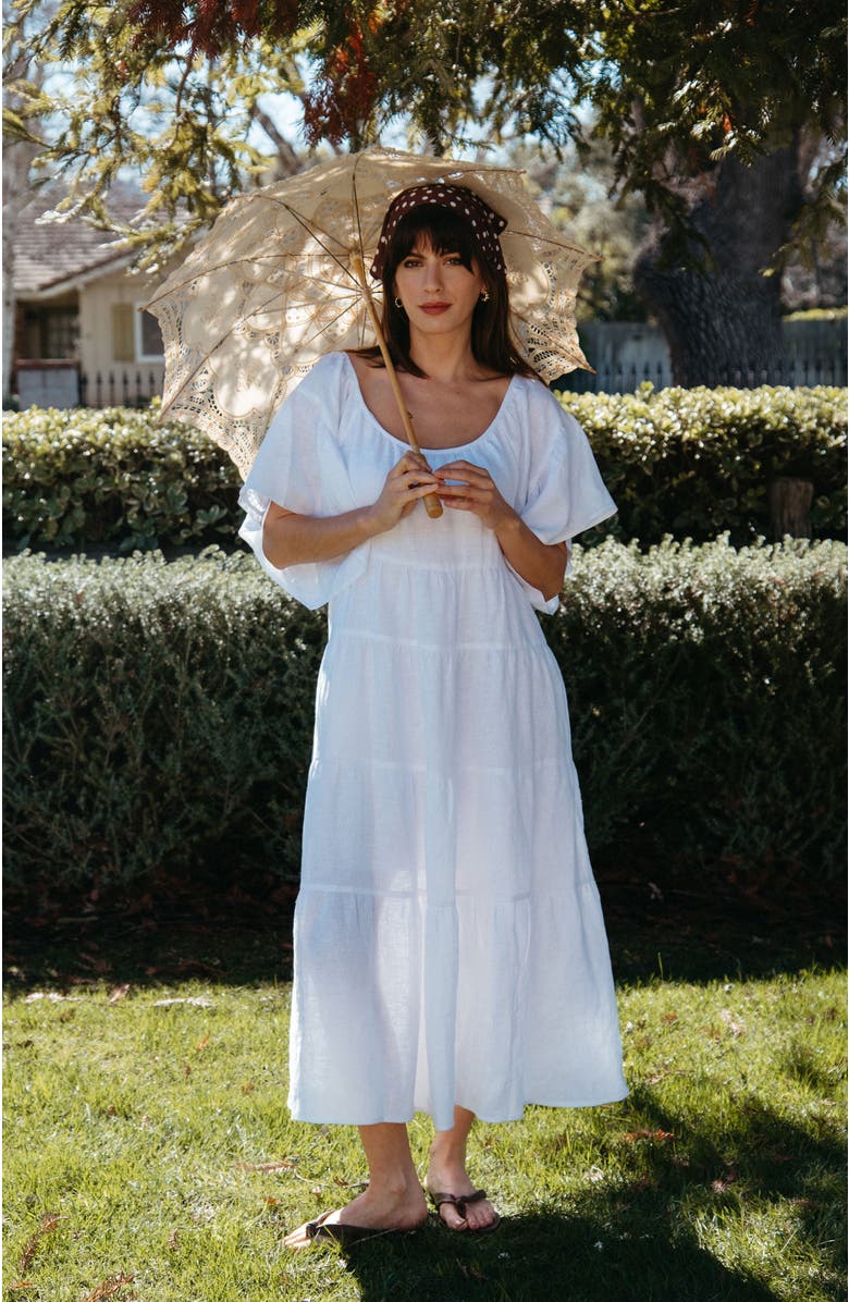 Whimsy + Row Rachel Dress, Alternate, color, White