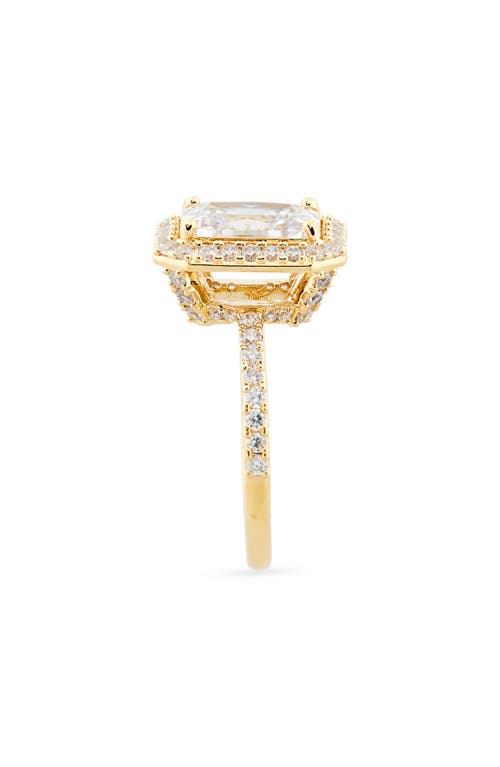 NADRI NADRI RECTANGULAR CUBIC ZIRCONIA RING