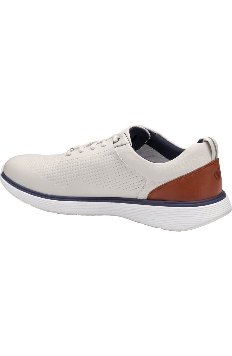 Johnston & Murphy Prentiss 2 Waterproof Sneaker, Alternate, color, White Waterproof Full Grain