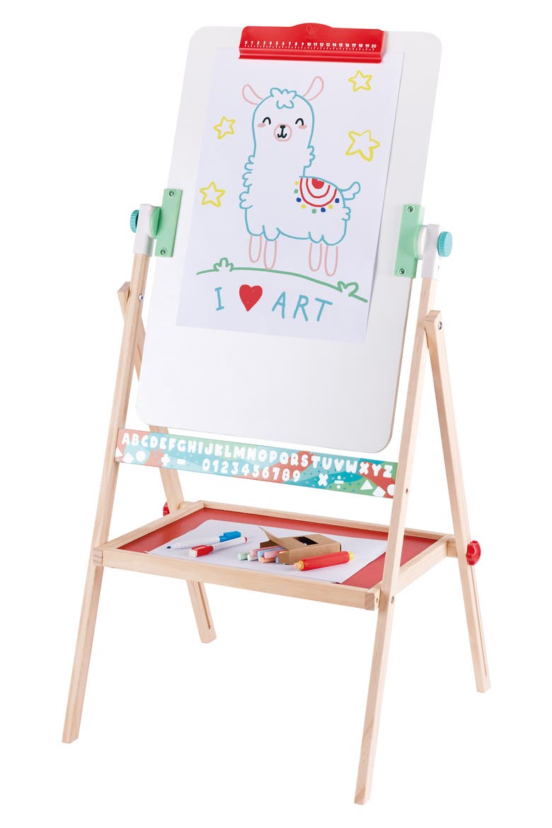 Flip Flat Art Easel, Main, color, MULTI