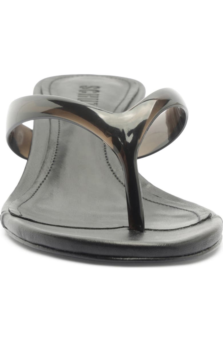 Schutz Roslyn Wedge Sandal, Alternate, color, Black