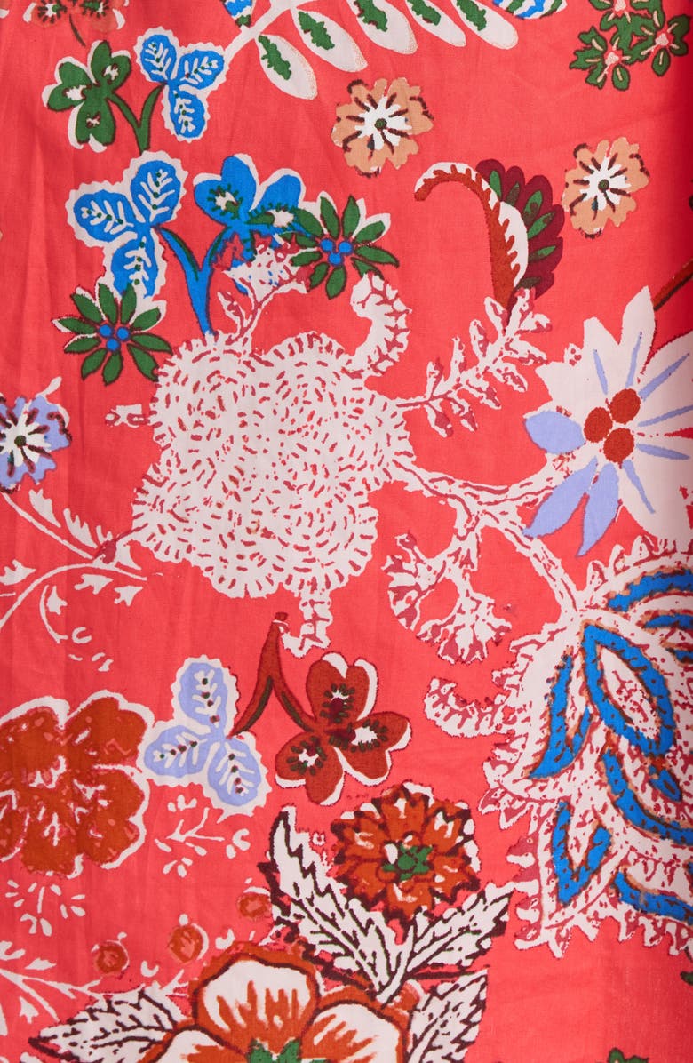 SUGARLIPS Oreanna Floral Grenola Shirtdress, Alternate, color,