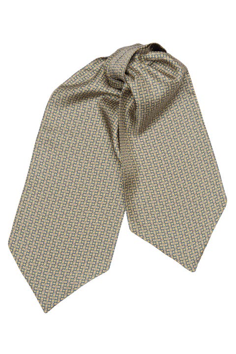 Condotti - Silk Ascot Cravat Tie for Men