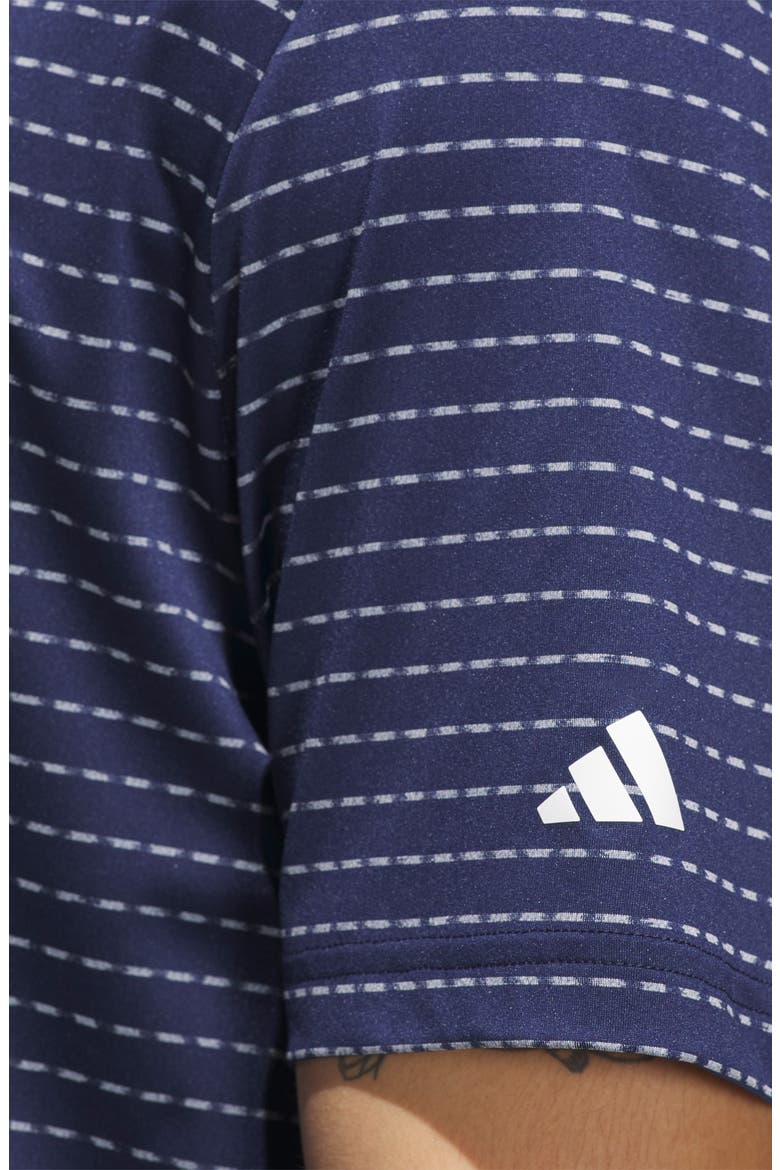 Ultimate Dash Stripe Performance Polo, Alternate, color, COLLEGIATE NAVY/ WHITE