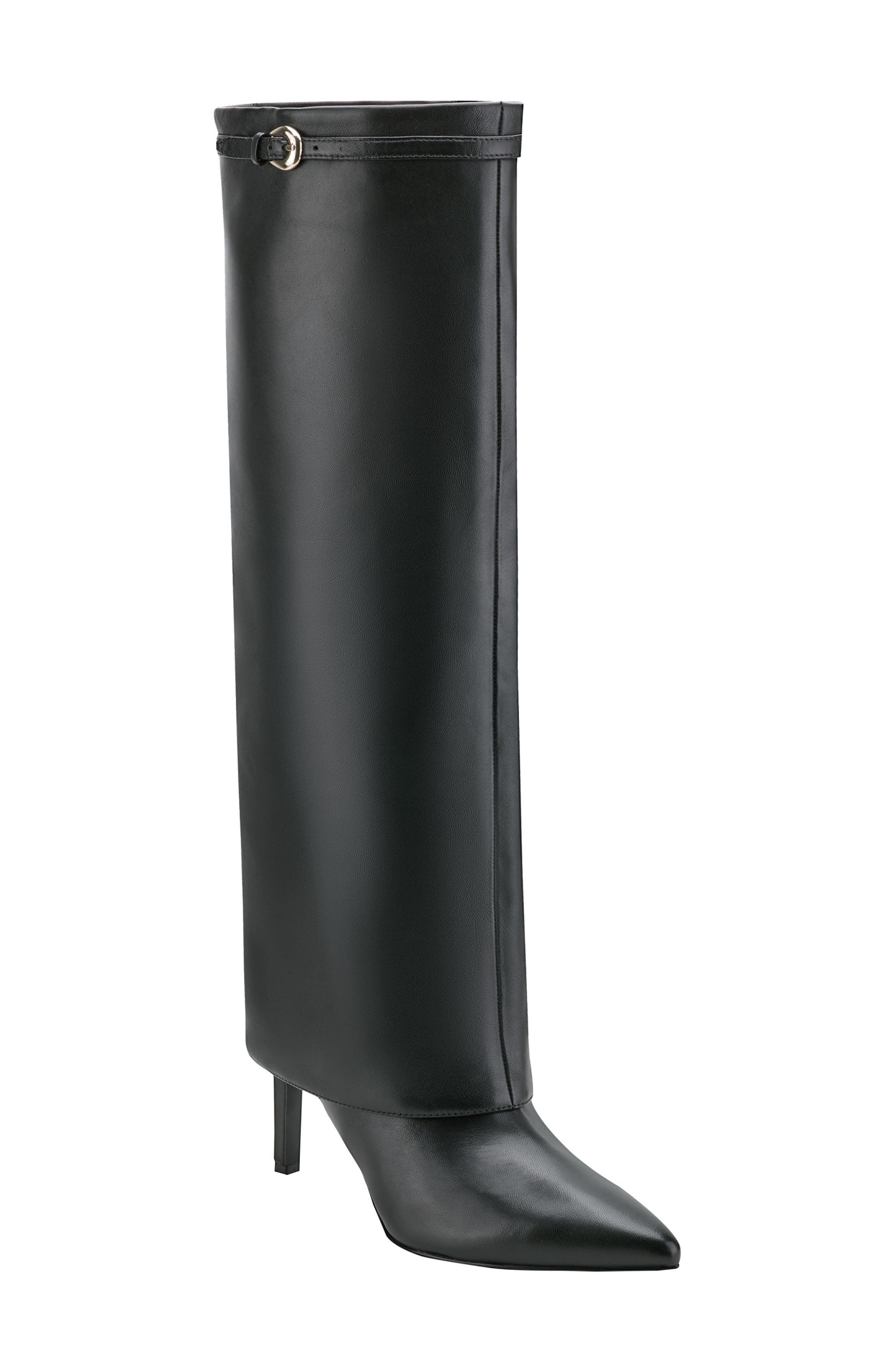 Marc Fisher LTD Naples Knee High Boot, Main, color, Black