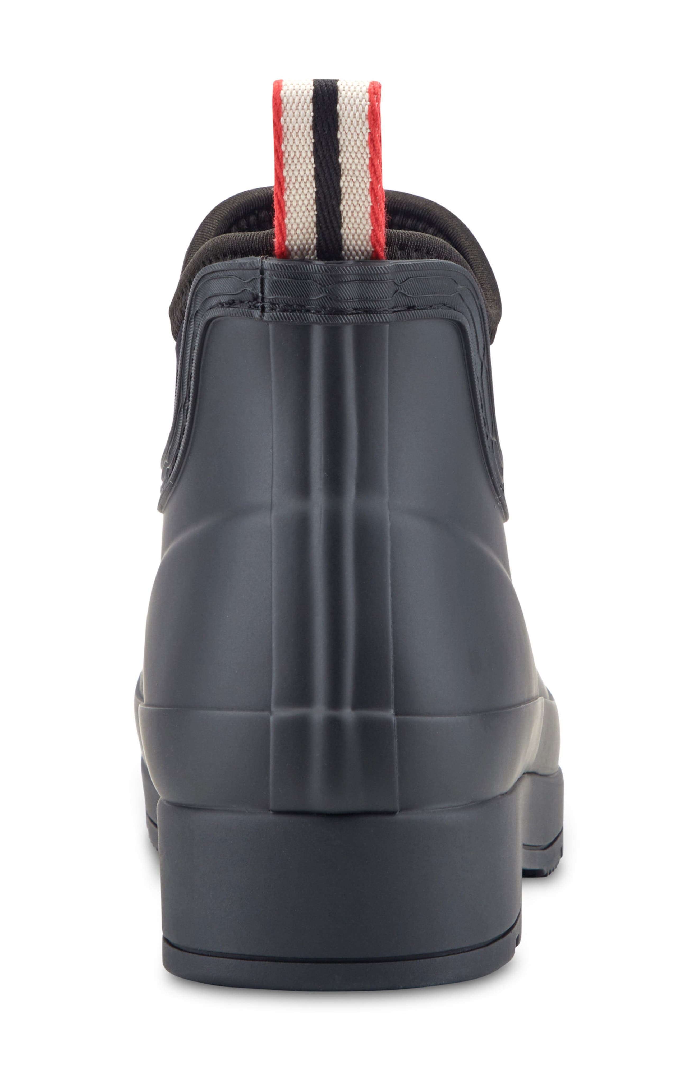Waterproof Chelsea Rain Boot, Alternate, color, BLACK