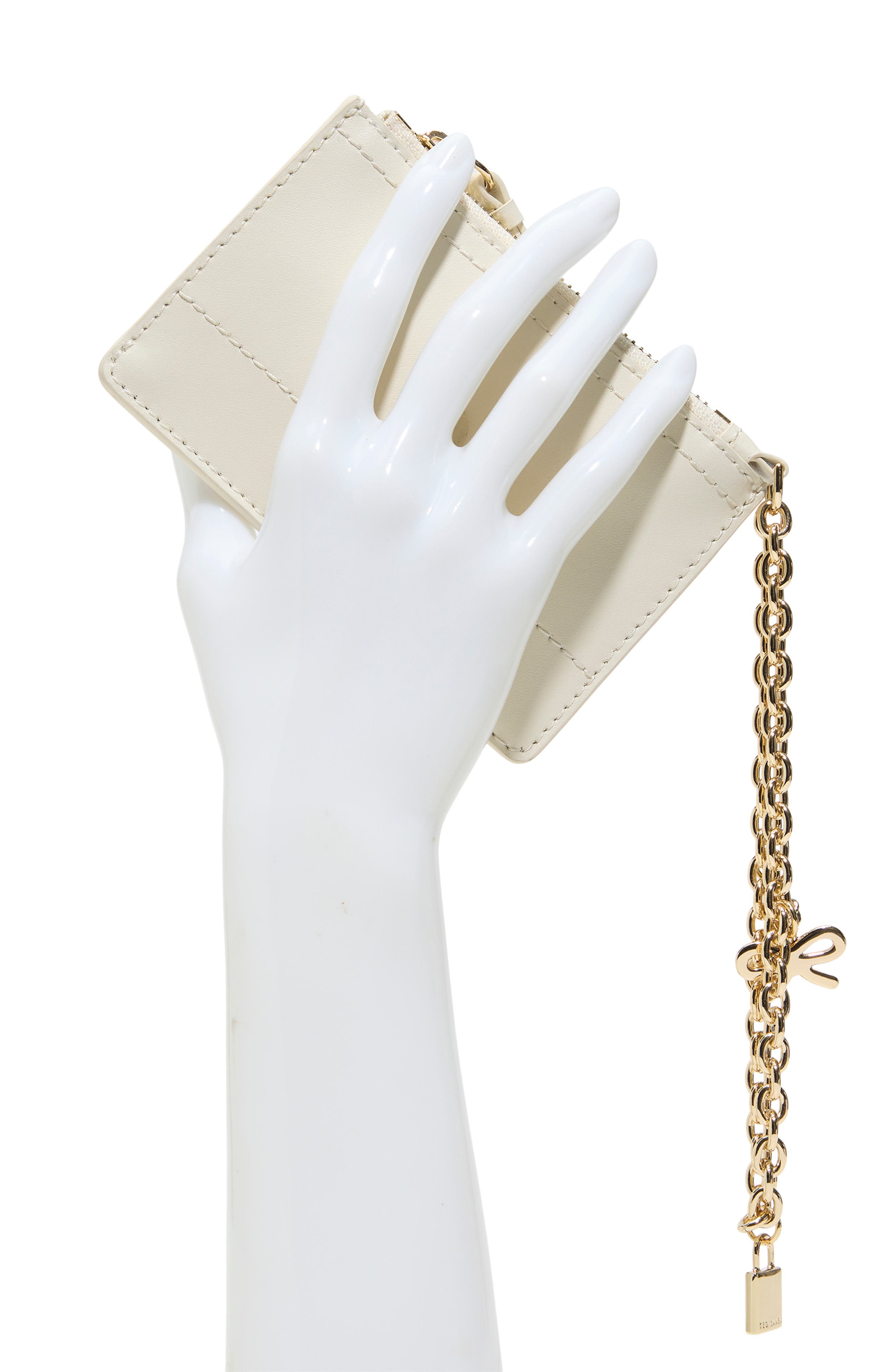 Sutton Charm Wallet, Alternate, color, WHITE/ BONE